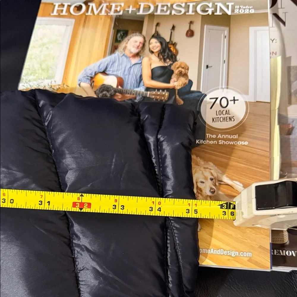 Calvin Klein Women's Dark Blue Puffer Jacket - Picture 11 of 14